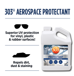 303 Boots Aerospace Protectant Kunststoff Gummi Plastik Pflege mit UV Blocker 1  Gal.  /  3.79 L