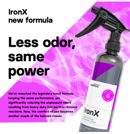 CarPro IronX Rimuovi Contaminazioni Ferrose e Detergente per Cerchi 1000ml